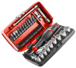 Afbeeldingen van Facom doppenset 5.5 - 14mm 38-delig