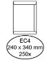 Afbeeldingen van Envelop Quantore akte EC4 240x340mm wit 250 stuks