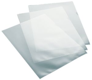 Afbeeldingen van Insteekmap L-model Quantore A4 PP 0.12mm nerf 100 stuks