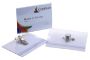 Afbeeldingen van Europel Badge Clip + Speld 90 x 60 mm/24 stuks
