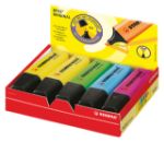 Afbeeldingen van Markeerstift STABILO BOSS Original 70/10 assorti 4 kleuren doos à 10 stuks