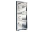 Afbeeldingen van Legamaster aan/afwezigheidsbord, 770 x 280 mm, voor 30 personen, 7-622300, grijs