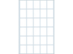 Afbeeldingen van Herma etiket, 19 x 27 mm, verpakking 960 stuks, 2390, wit