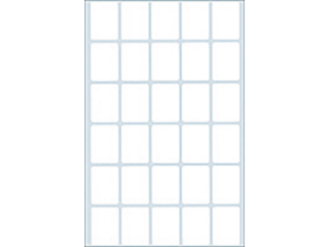 Afbeeldingen van Herma etiket, 19 x 27 mm, verpakking 960 stuks, 2390, wit