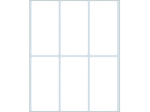 Afbeeldingen van Herma etiket, 34 x 67 mm, verpakking 192 stuks, 2480, wit