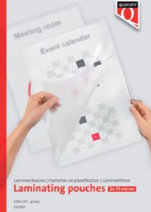 Afbeeldingen van Lamineerhoes Quantore A3 2x75micron 100 stuks