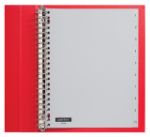 Afbeeldingen van Tabbladen Quantore 23-gaats 1-10 genummerd grijs PP