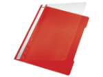Afbeeldingen van Leitz snelhechter, a4, 41910025, pvc, rood,