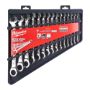 Afbeeldingen van MILWAUKEE® Ringratel-steeksleutelsets MAXBITE™ 8-22mm