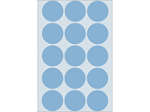 Afbeeldingen van Herma etiket rond, 32 mm, verpakking 480 stuks, 2273, blauw