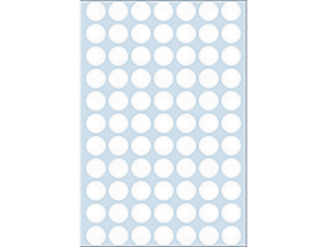 Afbeeldingen van Herma etiket rond, 13 mm, verpakking 2464 stuks, 2230, wit