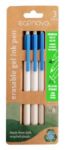 Afbeeldingen van Econovo gelschrijver uitwisbaar blauw 3 stuks