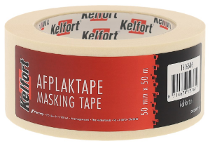 Afbeeldingen van Kelfort Afplaktape 50mmx 50m