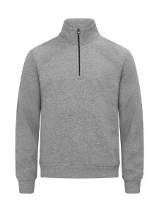 Afbeeldingen van Clique half zip sweater Miami metaalgrijs