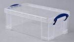 Afbeeldingen van Opbergbox Really Useful 5 liter 340x200x125mm transparant wit
