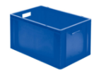 Afbeeldingen van Magazijnbak 600x400x320mm 60 liter blauw