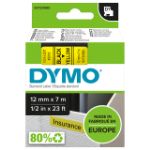 Afbeeldingen van Labeltape Dymo LabelManager D1 polyester 12mm zwart op geel S0720580