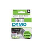 Afbeeldingen van Labeltape Dymo LabelManager D1 polyester 9mm zwart op transparant S0720670