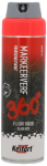 Afbeeldingen van Kelfort Markeerverf fluor 360 graden 500ml rood
