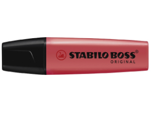 Afbeeldingen van Stabilo markeerstift 1-5mm     rood