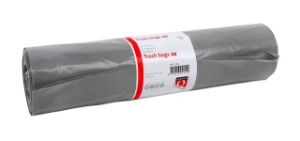 Afbeeldingen van Afvalzak Quantore LDPE T50 60L grijs extra stevig 60x90cm rol à 25st