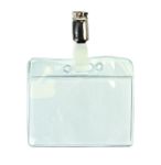 Afbeeldingen van Badge Quantore met clip 60x90mm