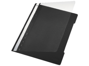 Afbeeldingen van Leitz snelhechter 4191 a4 pvc zwart