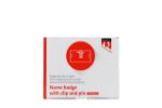 Afbeeldingen van Badge Quantore met clip en speld 40x75mm