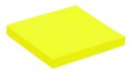Afbeeldingen van Memoblok Quantore 76x76mm neon geel 100 vel