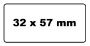 Afbeeldingen van Labeletiket Quantore 11354 57mmx32mm adres wit 1000 stuks