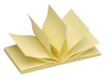 Afbeeldingen van Memoblok Quantore Z-Note 76x76mm geel
