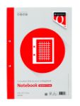 Afbeeldingen van Cursusblok Quantore A4 ruit 5mm 100vel 80gram met kantlijn+ 2 gaats perforatie