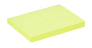 Afbeeldingen van Memoblok Quantore 76x101mm geel 100 vel