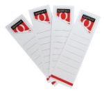 Afbeeldingen van Rugetiket Quantore breed 58x190mm zelfklevend wit 10 stuks