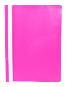 Afbeeldingen van Snelhechter Quantore A4 PP roze