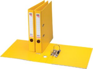 Afbeeldingen van Ordner Quantore A4 50mm PP geel