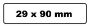 Afbeeldingen van Labeletiket Quantore DK-11201 29x90mm adres wit 400 stuks