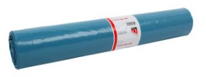 Afbeeldingen van Afvalzak Quantore LDPE T50 160L blauw extra stevig 90x110cm rol à 20st