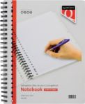Afbeeldingen van Collegeblok Quantore A4 lijn 23-gaats 4 tabs 100vel 70gr