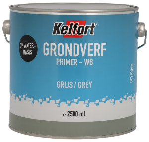 Afbeeldingen van Kelfort grondverf op waterbasis grijs 2500ml