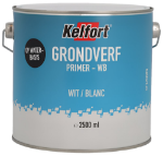 Afbeeldingen van Kelfort grondverf op waterbasis wit 2500ml