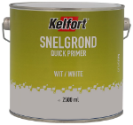 Afbeeldingen van Kelfort Grondverf snelgrond wit 2500ml