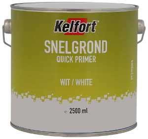 Afbeeldingen van Kelfort Grondverf snelgrond wit 2500ml