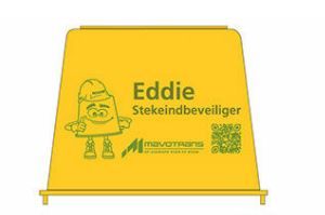 Afbeeldingen van Eddie 240 stekeindbeveiliger geel