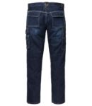 Afbeeldingen van 247 spijkerbroek bison d30 donker blauw