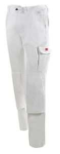 Afbeeldingen van Workman basic broek wit