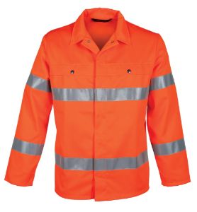 Afbeeldingen van Havep werkjas fluo oranje