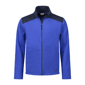 Afbeeldingen van Santino fleecejack Trento korenblauw/marine