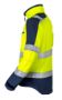 Afbeeldingen van Havep softshell jack marine-fluor geel XS