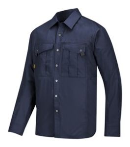Afbeeldingen van Snickers Workwear Rip Stop Shirt Lange Mouwen